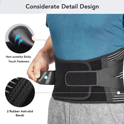 Breathable Back Support Belt for Men/Women