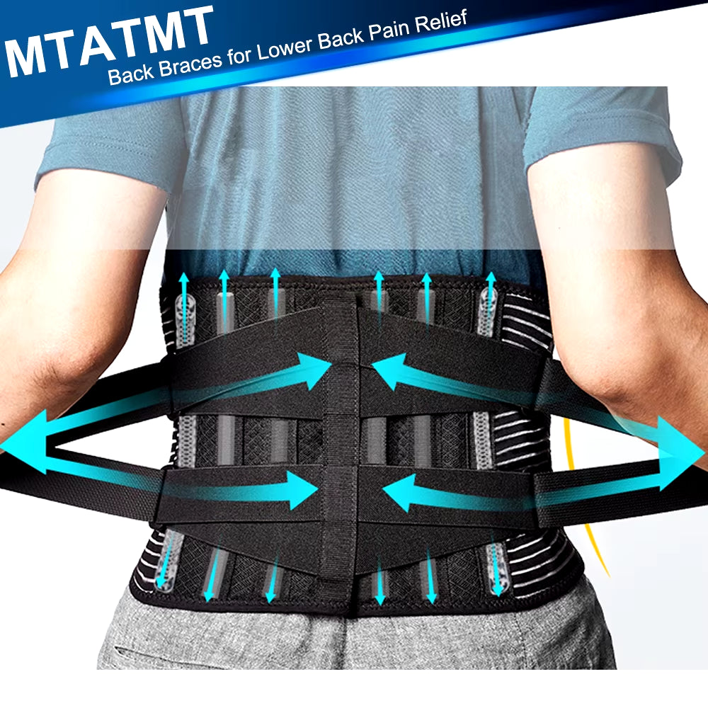 Breathable Back Support Belt for Men/Women